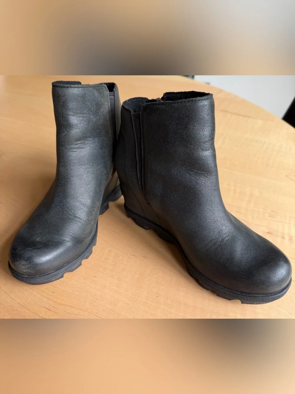 SOREL Joan Of Arctic Wedge Ankle Boots
